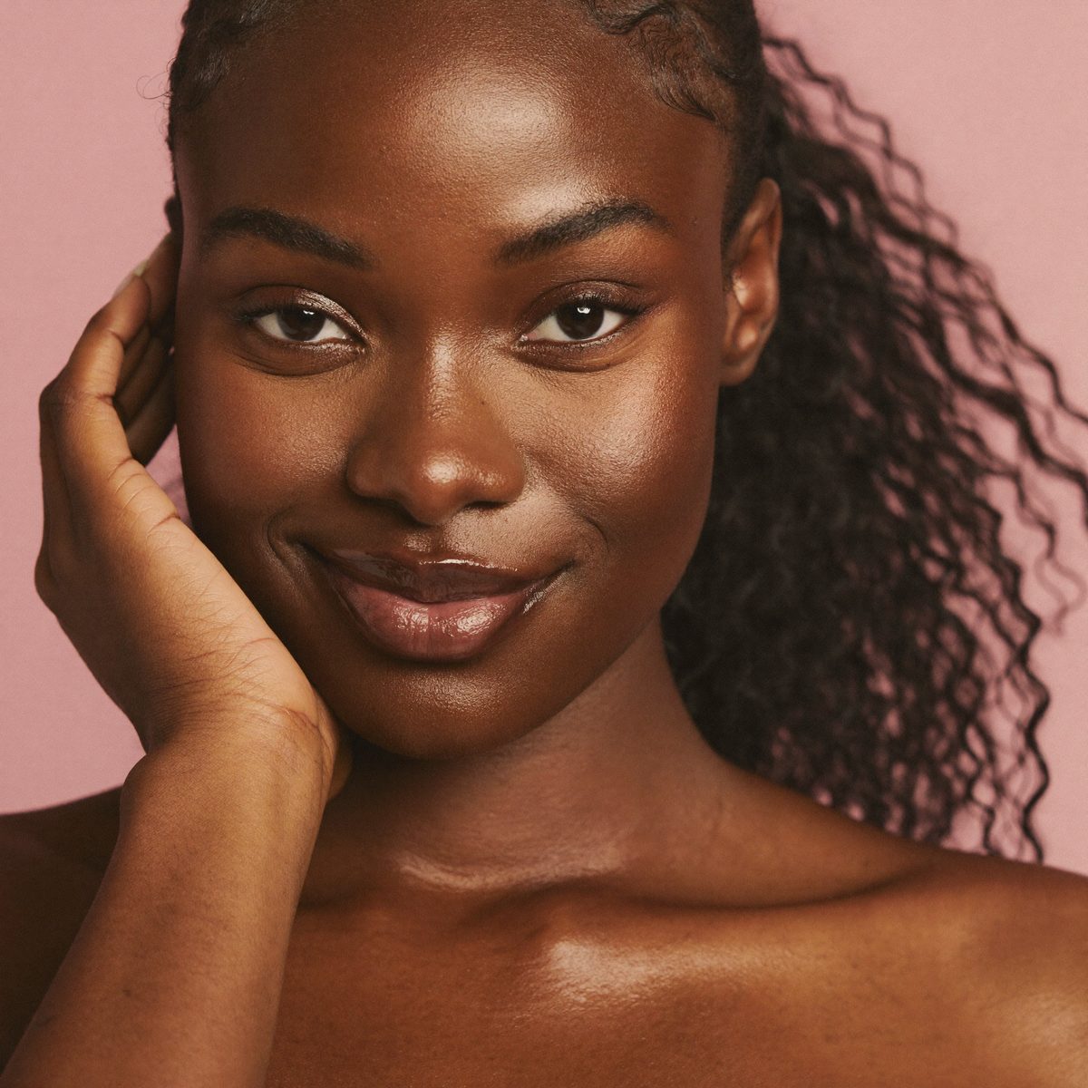 Radiant client at Ex Beauty